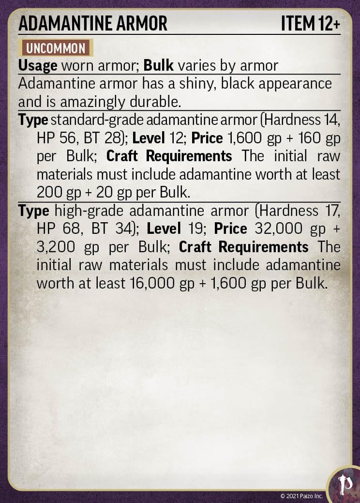 Pathfinder Magic Armaments Deck