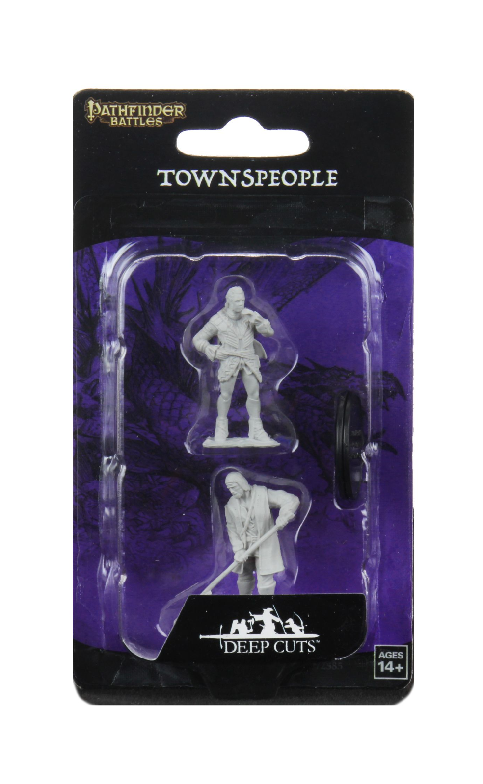 Pathfinder Battles Deep Cuts Unpainted Miniatures: Towns People