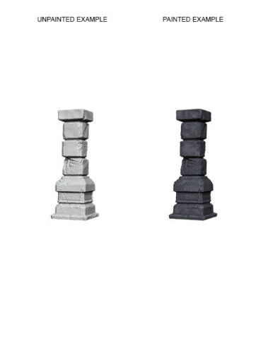 WizKids Deep Cuts Unpainted Miniatures: Pillars