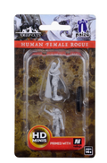 Pathfinder Battles Deep Cuts Unpainted Miniatures: Human Female Rogue