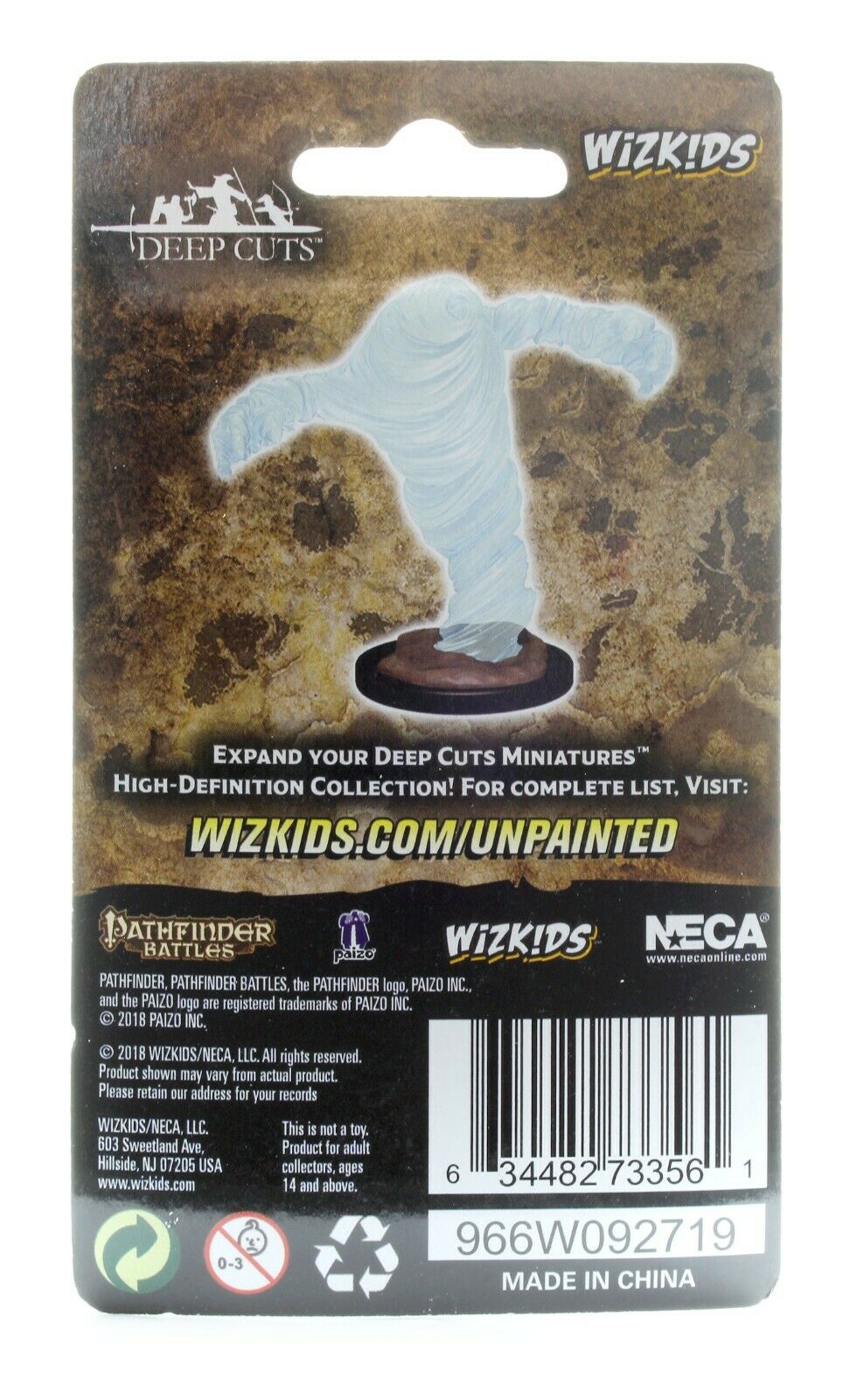 Pathfinder Battles Deep Cuts Unpainted Miniatures: Medium Air Elemental