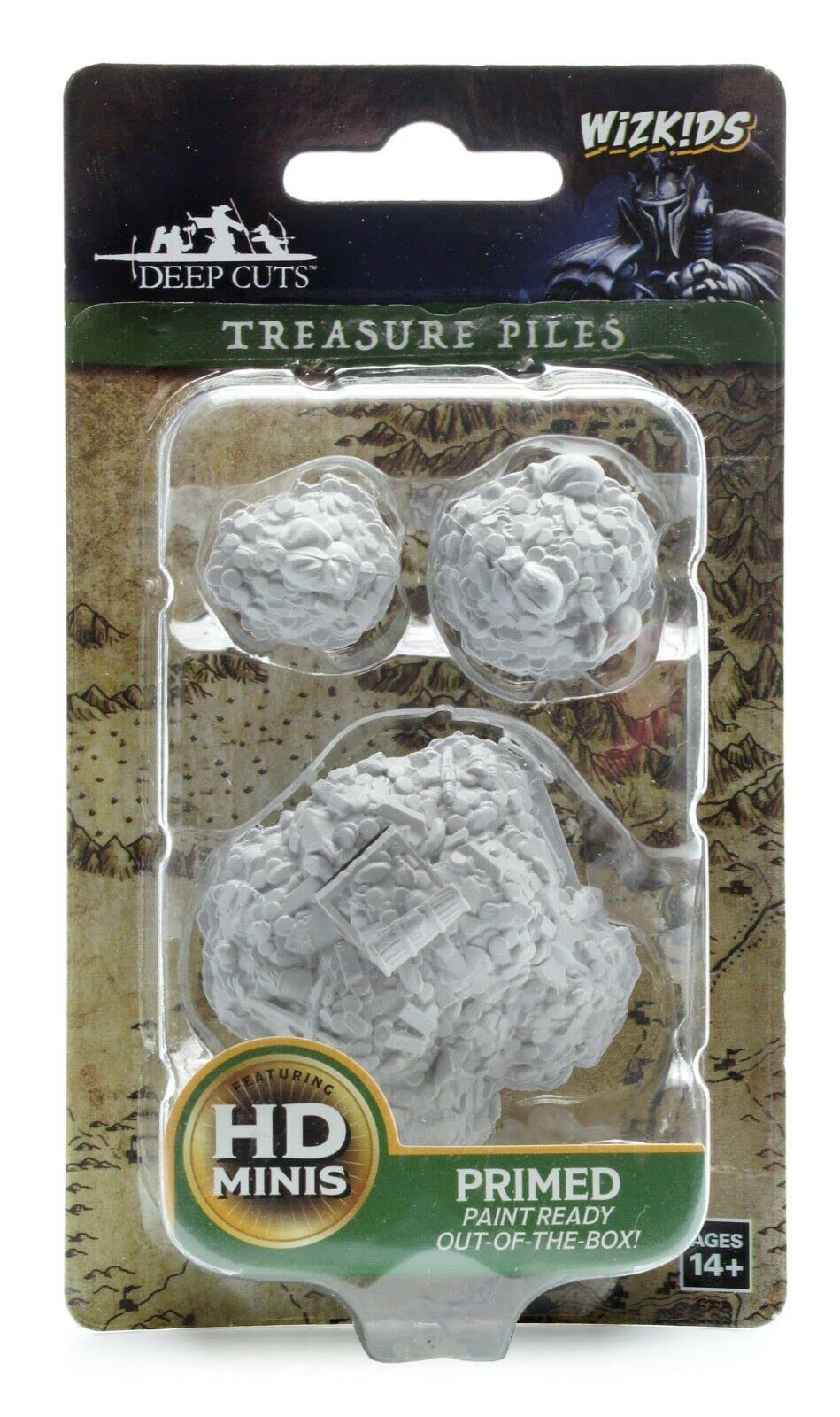 WizKids Deep Cuts Unpainted Miniatures: Treasure Piles
