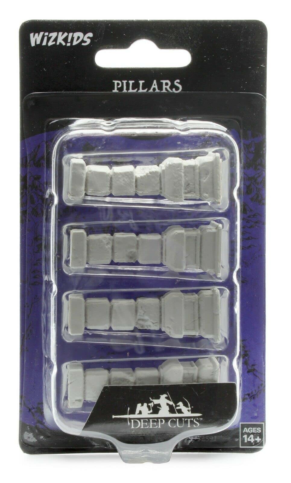 WizKids Deep Cuts Unpainted Miniatures: Pillars