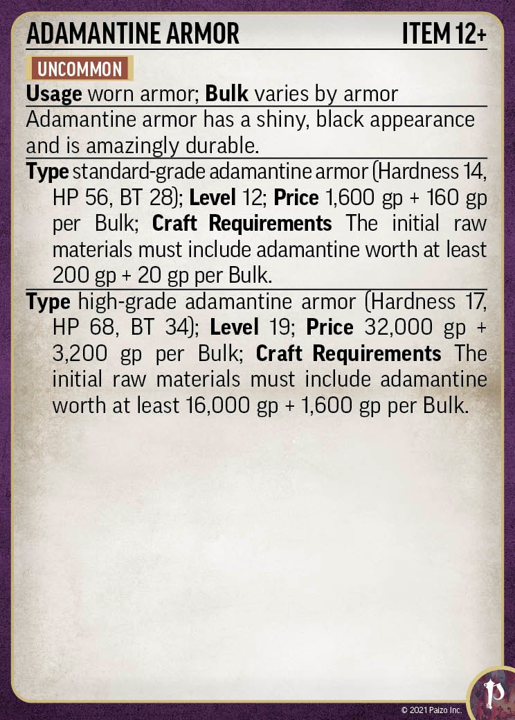 Pathfinder Magic Armaments Deck