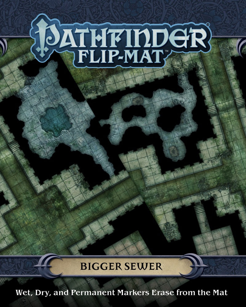 Pathfinder (RPG) Flip-Mat: Bigger Sewer
