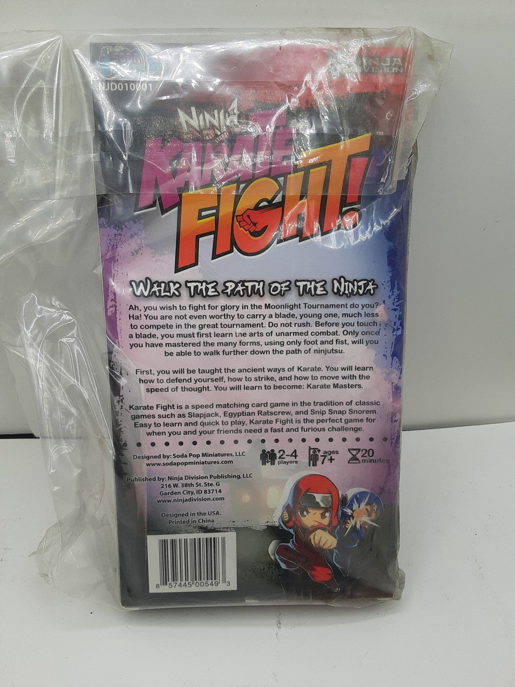 Ninja Divison Soda Pop Miniatures Ninja All Stars Karate Fight