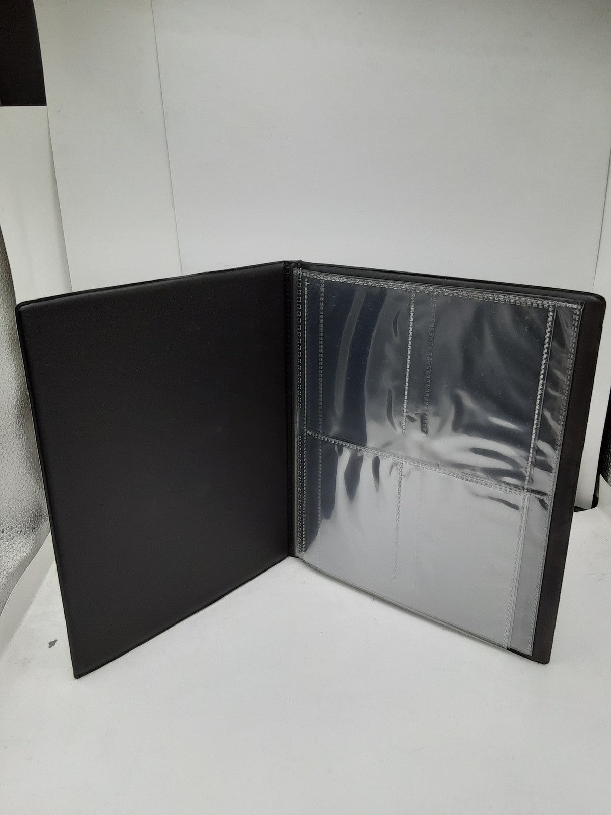 Card Binder Black 32 Card Holding Binder