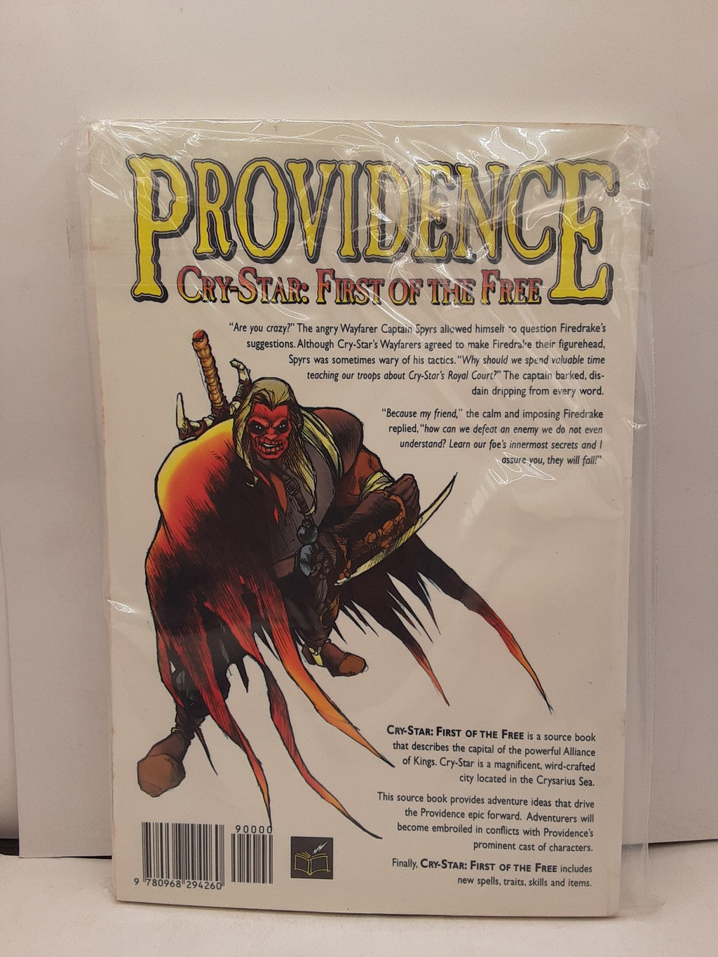 Providence Cry-Star: First Of The Free