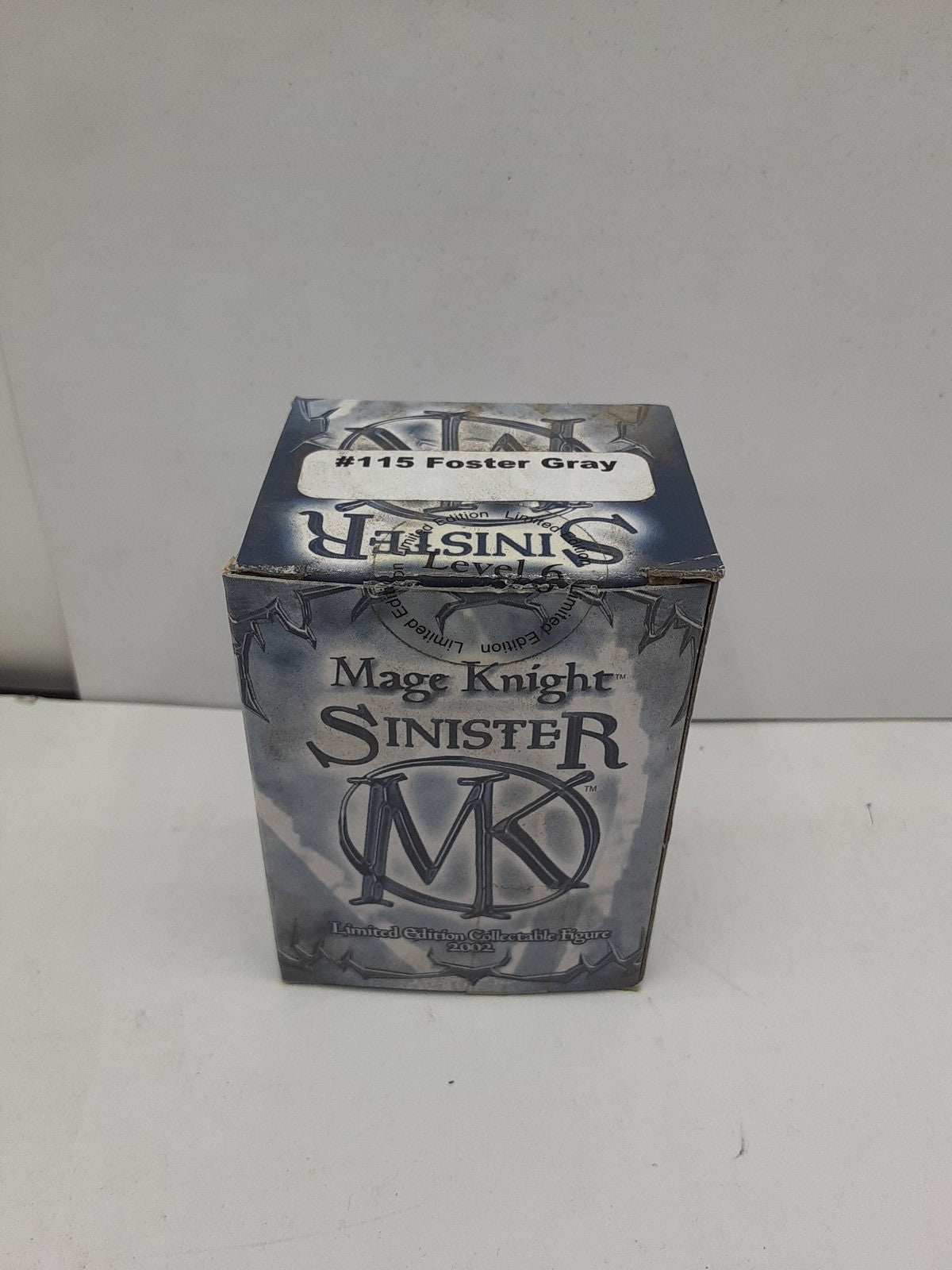 Mage Knight MK Sinister Limited Edition Collectible Figures 2002