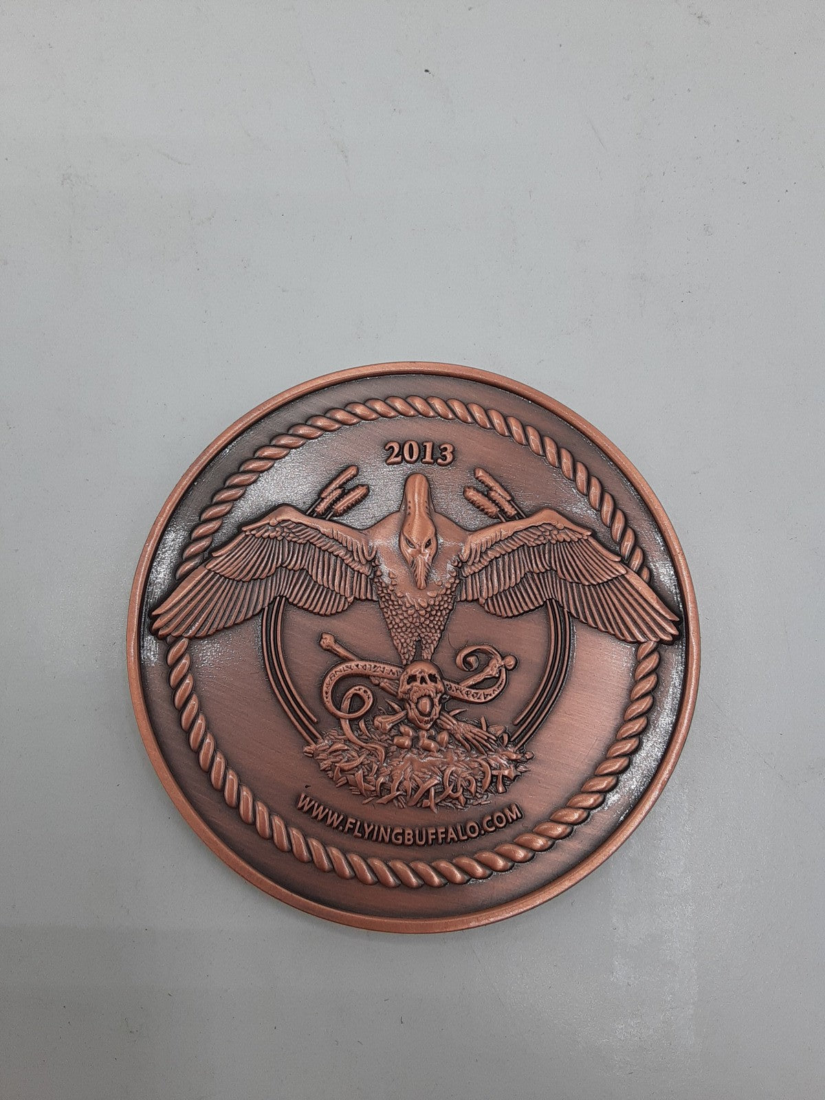 Knor 2 Two Coppers Coin - Flying Buffalo 2013