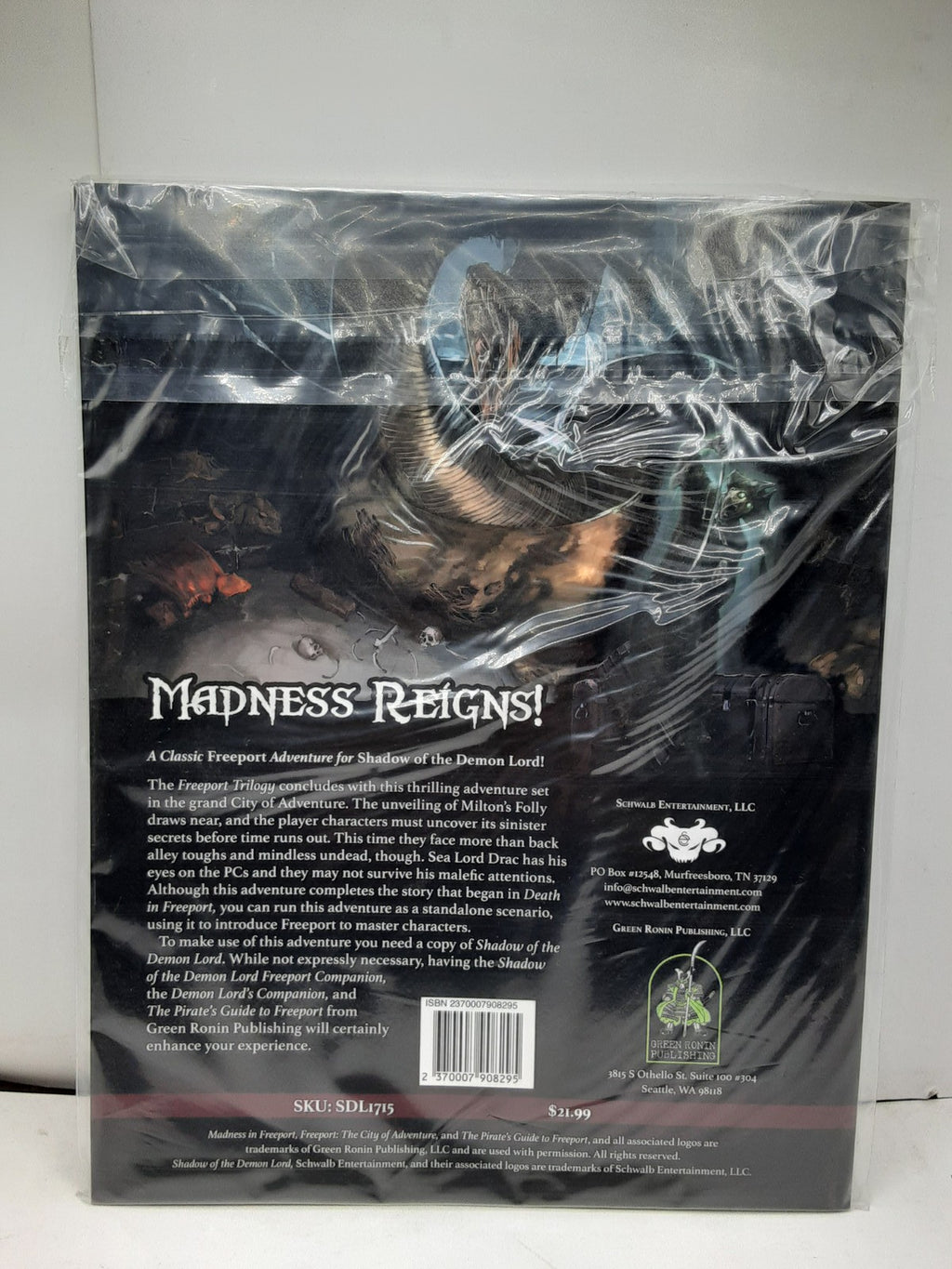 Madness In Freeport Green Ronin Publishing