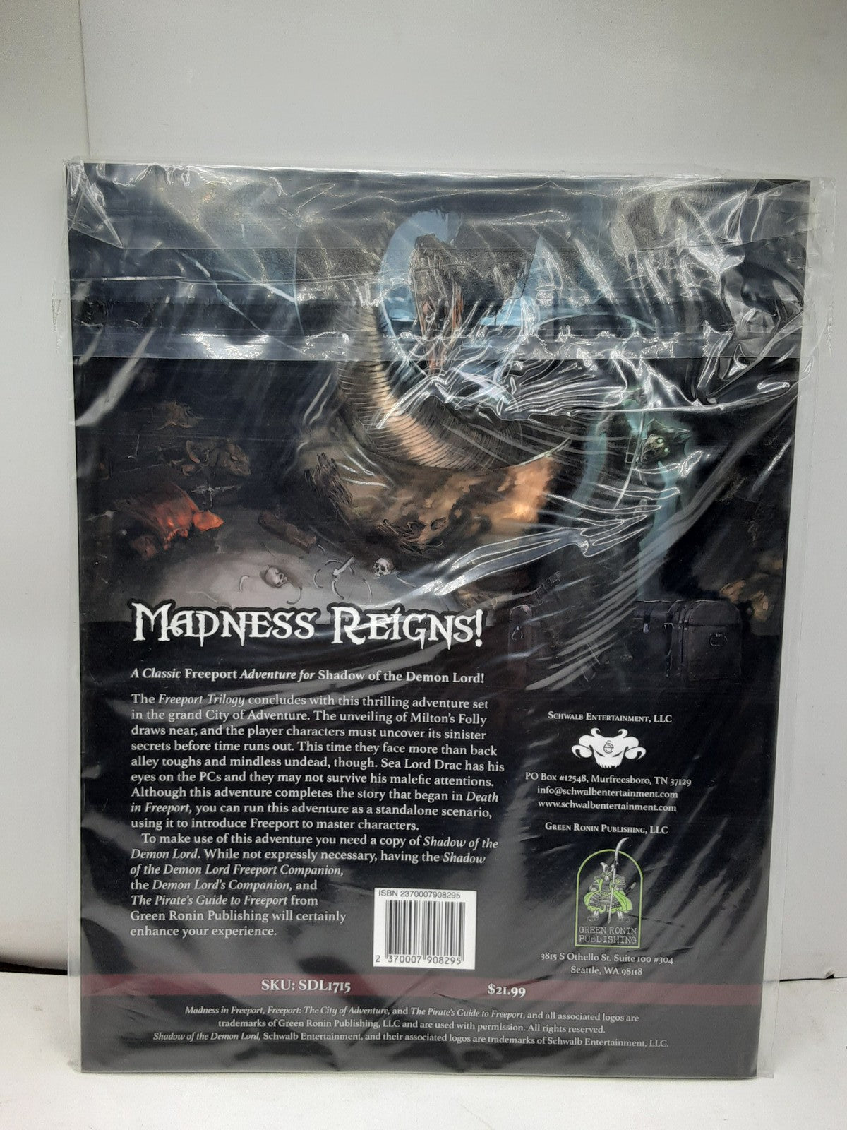 Madness In Freeport Green Ronin Publishing