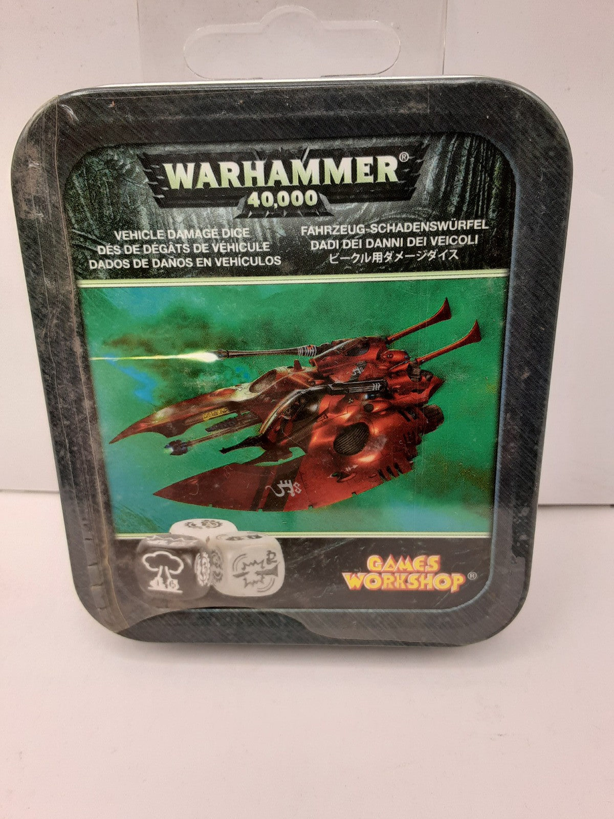 Warhammer 40,000 Vehicle Damage Dice Games Workshop Style 2