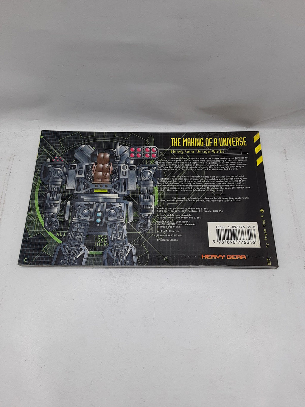 Heavy Gear Design Works The Making of a Universe Manual