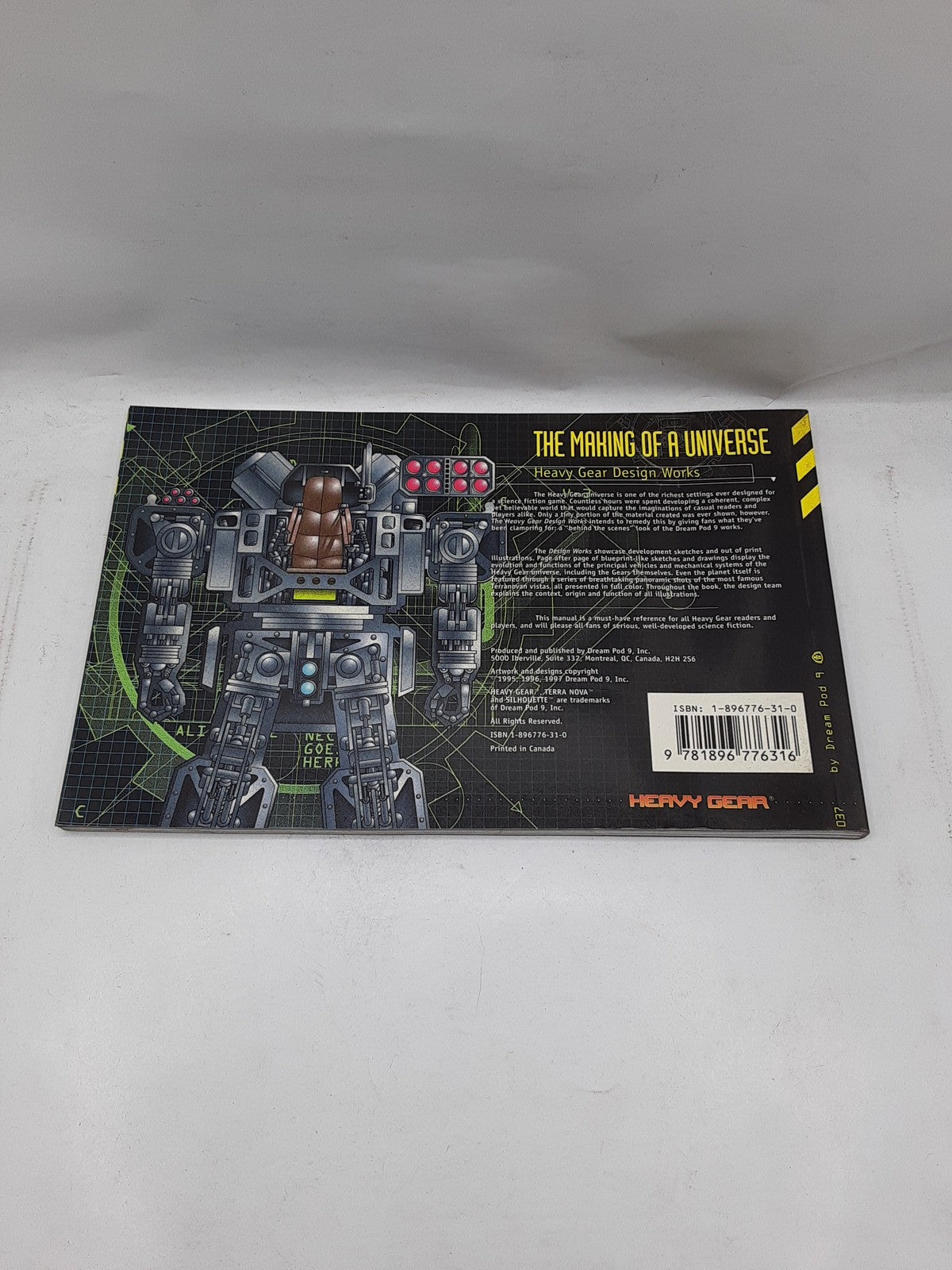 Heavy Gear Design Works The Making of a Universe Manual