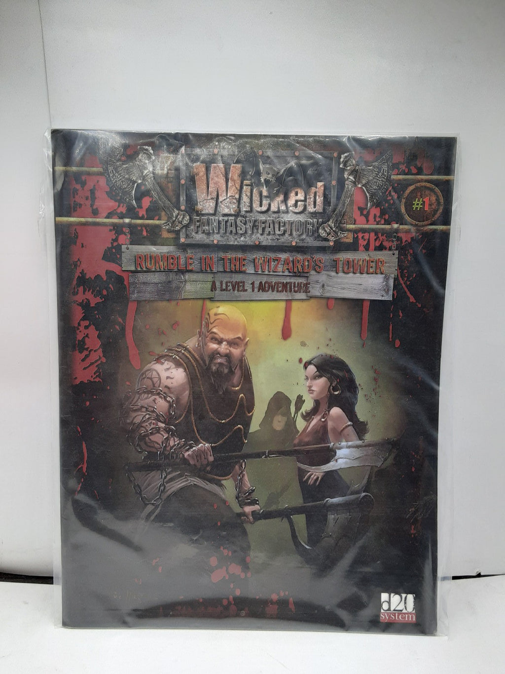 Wicked Fantasy Factory Rumble In the Wizard's Tower A Level 1 Adventure d20