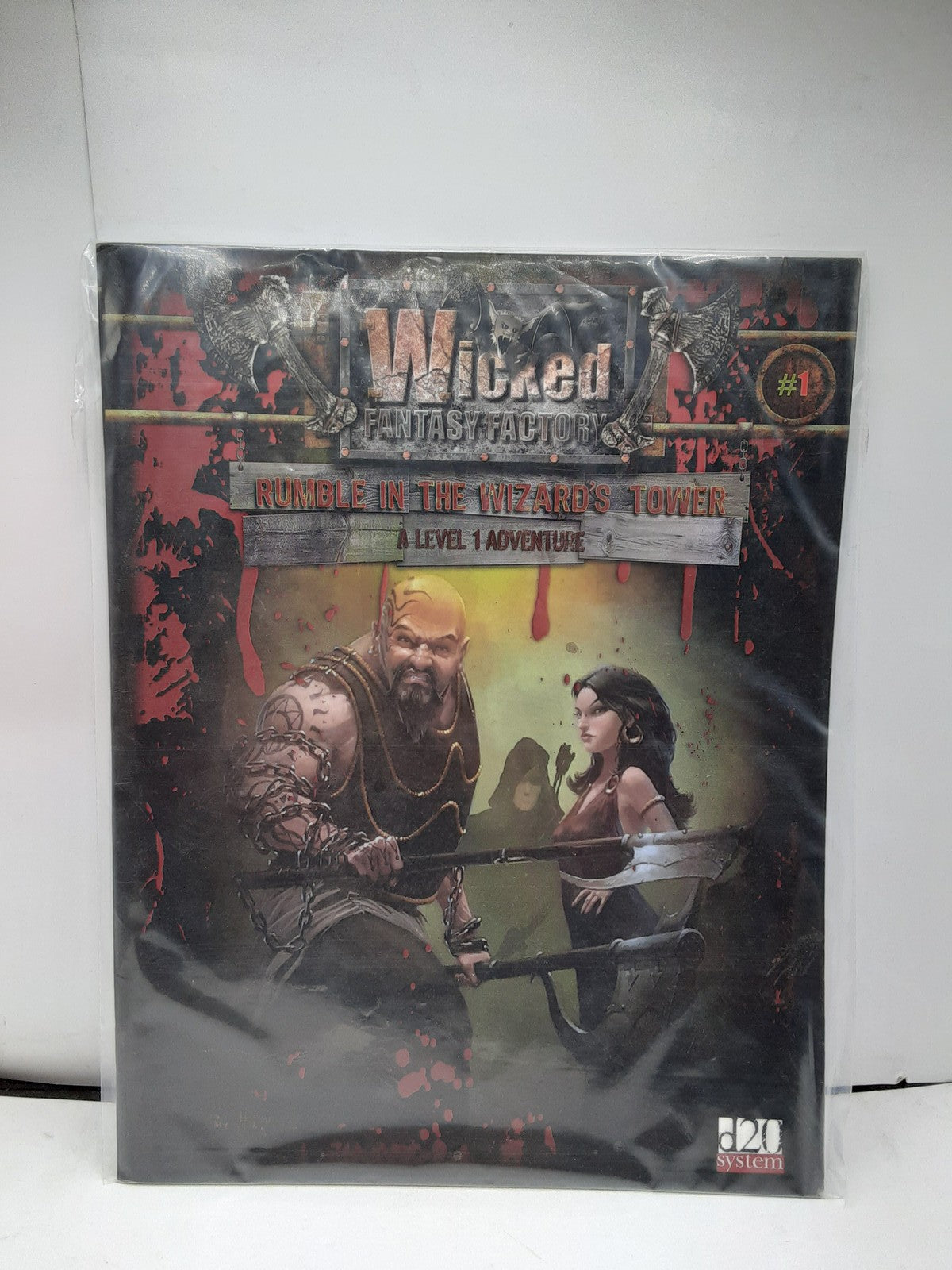 Wicked Fantasy Factory Rumble In the Wizard's Tower A Level 1 Adventure d20