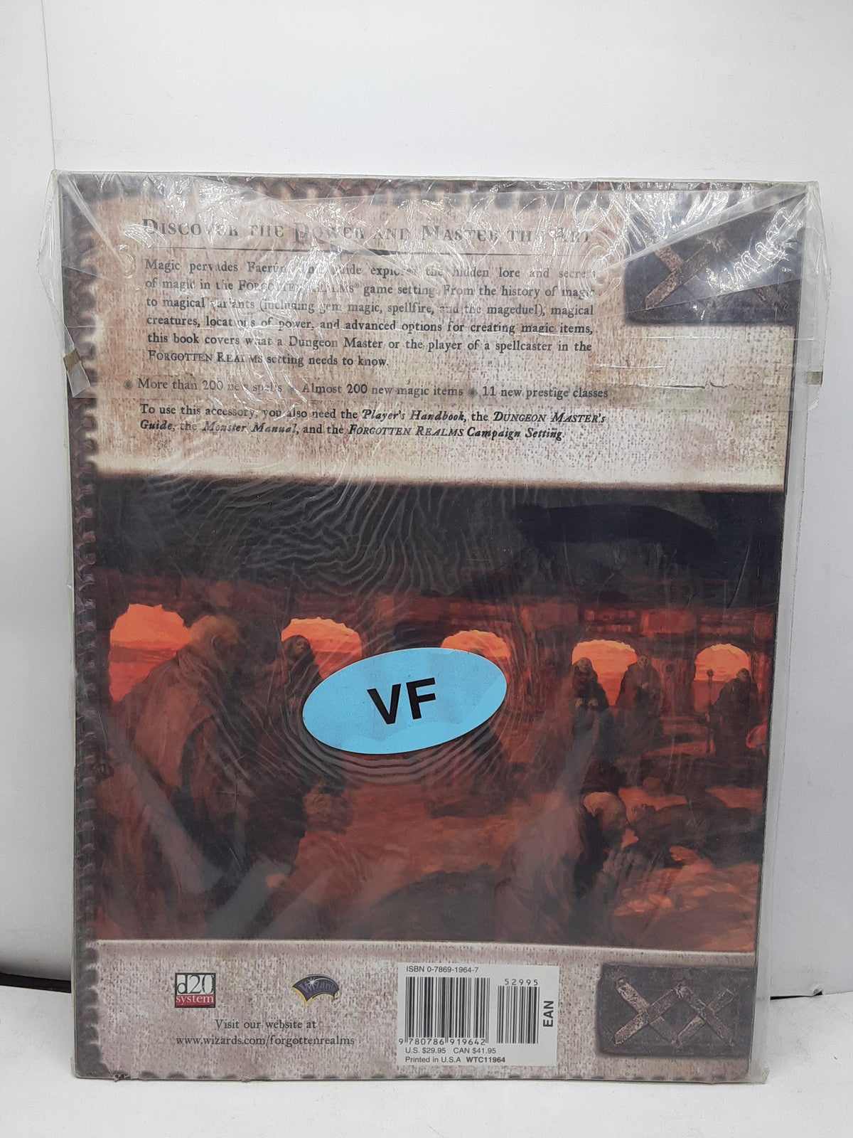 Dungeons & Dragons Forgotten Realms Magic Of Faerun d20 System Wizards Of The