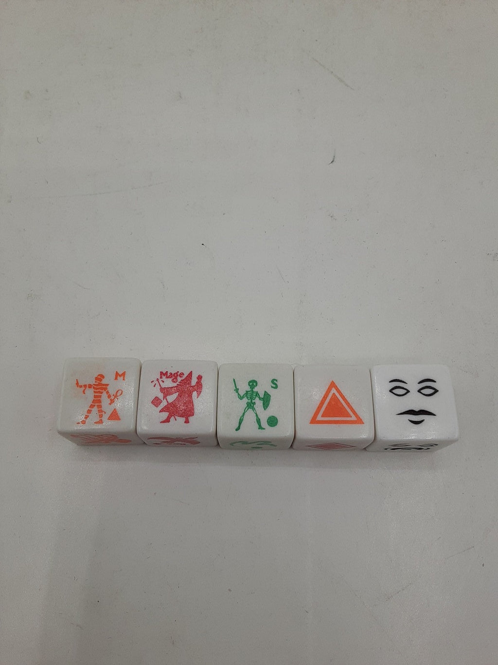 Vintage Flying Buffalo Monster Dice RPG Set