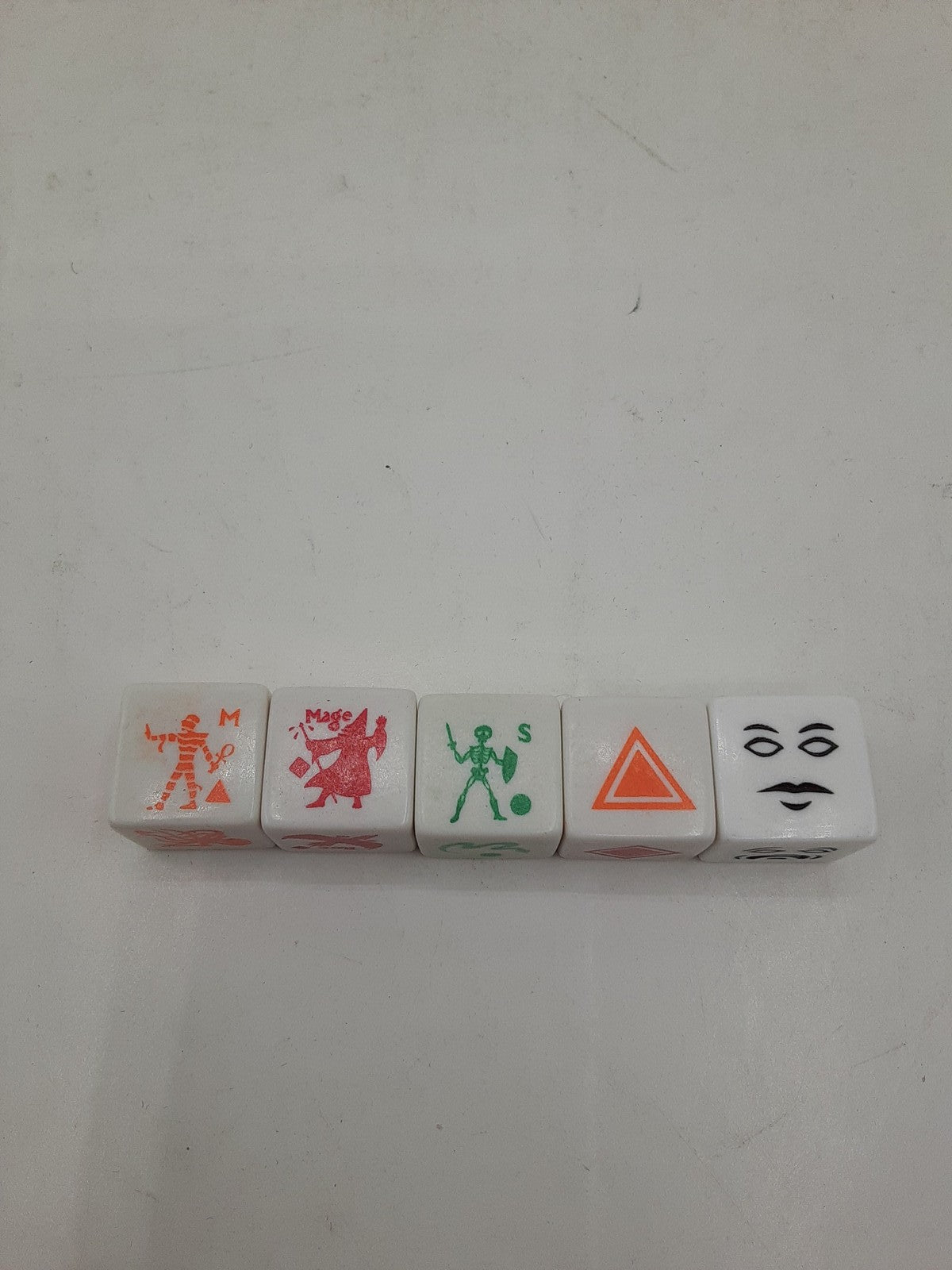 Vintage Flying Buffalo Monster Dice RPG Set