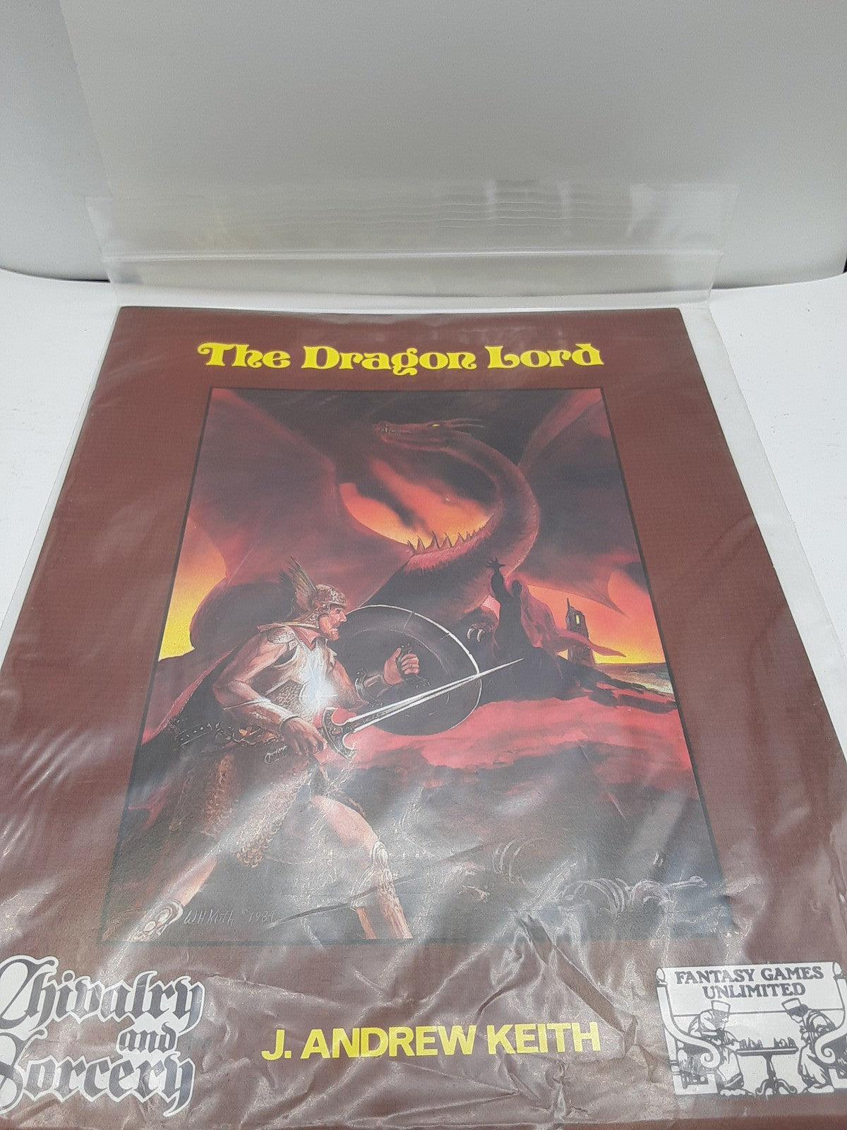 Fantasy Games Unlimited Chivalry and Sorcery The Dragon Lord J Andrew Keith