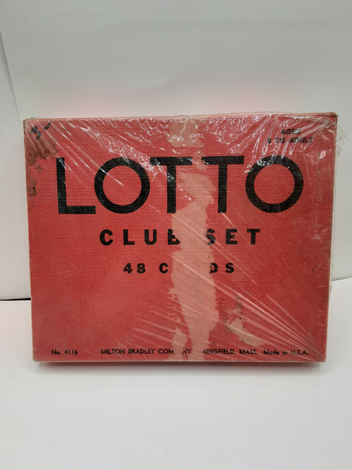 Milton Bradley Company Lotto Club Set 48 Cards