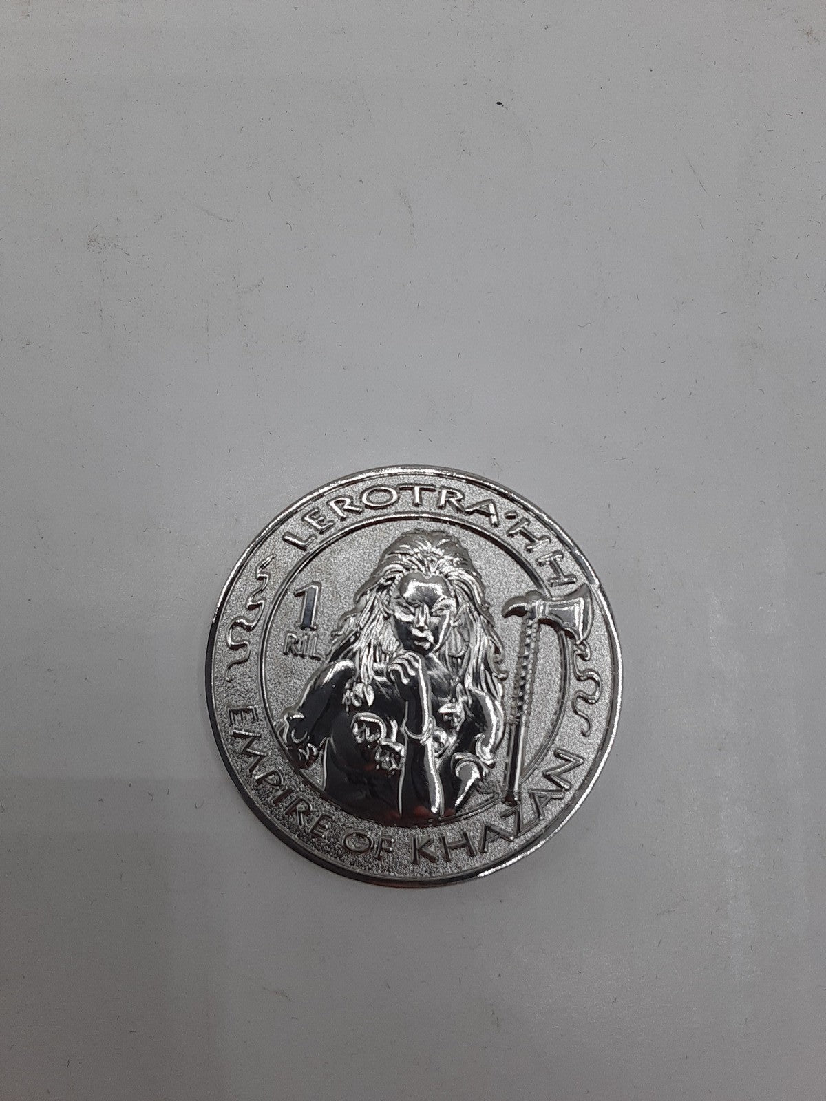 Lerotra'hh Empire of Khazan - Silver 1 Coin - 2013 Flying Buffalo