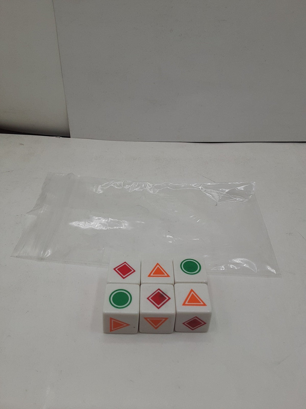 Vintage Flying Buffalo Monster Dice (shapes) set of 6