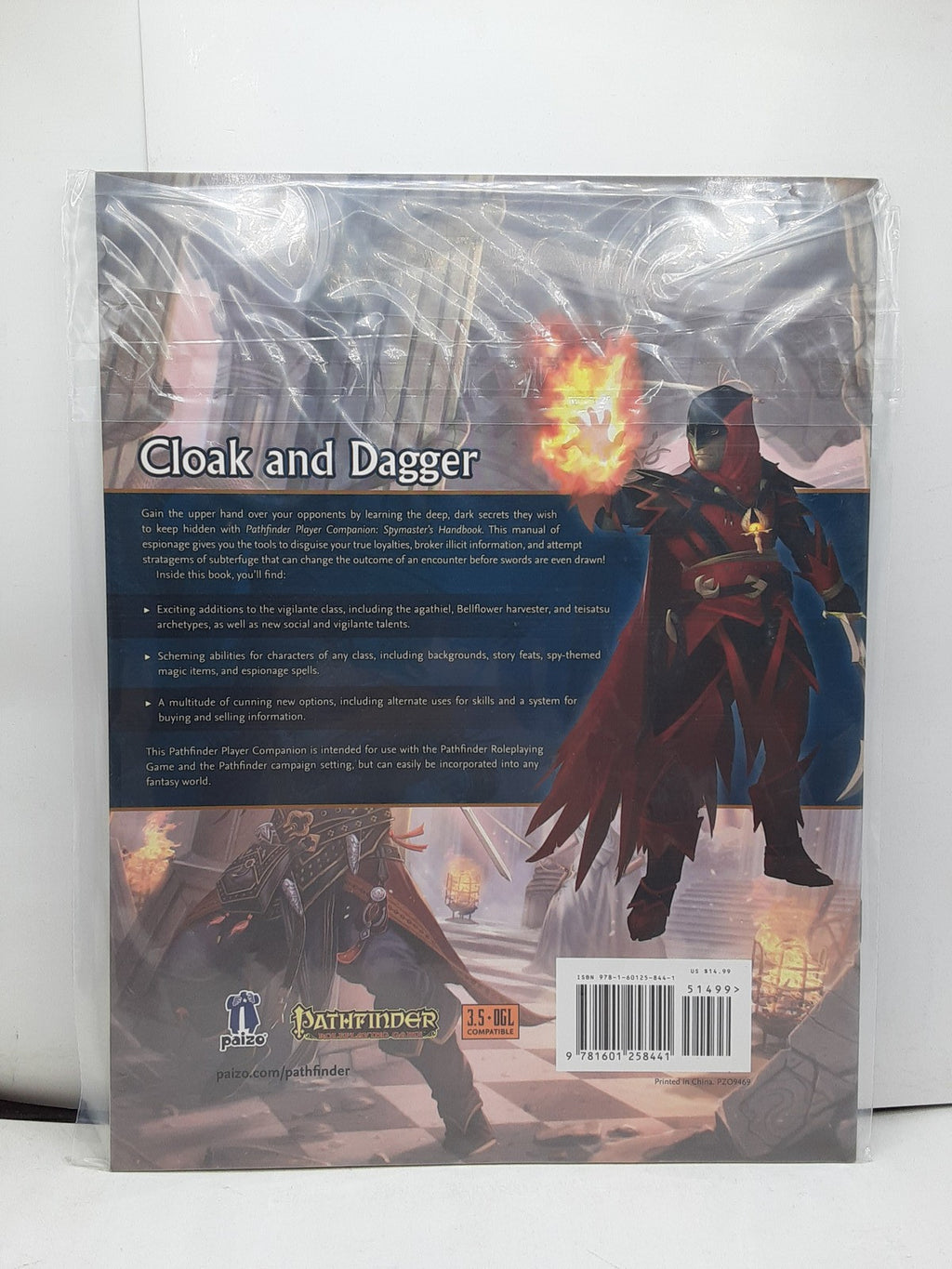 Pathfinder Player Companion Spymaster's Handbook