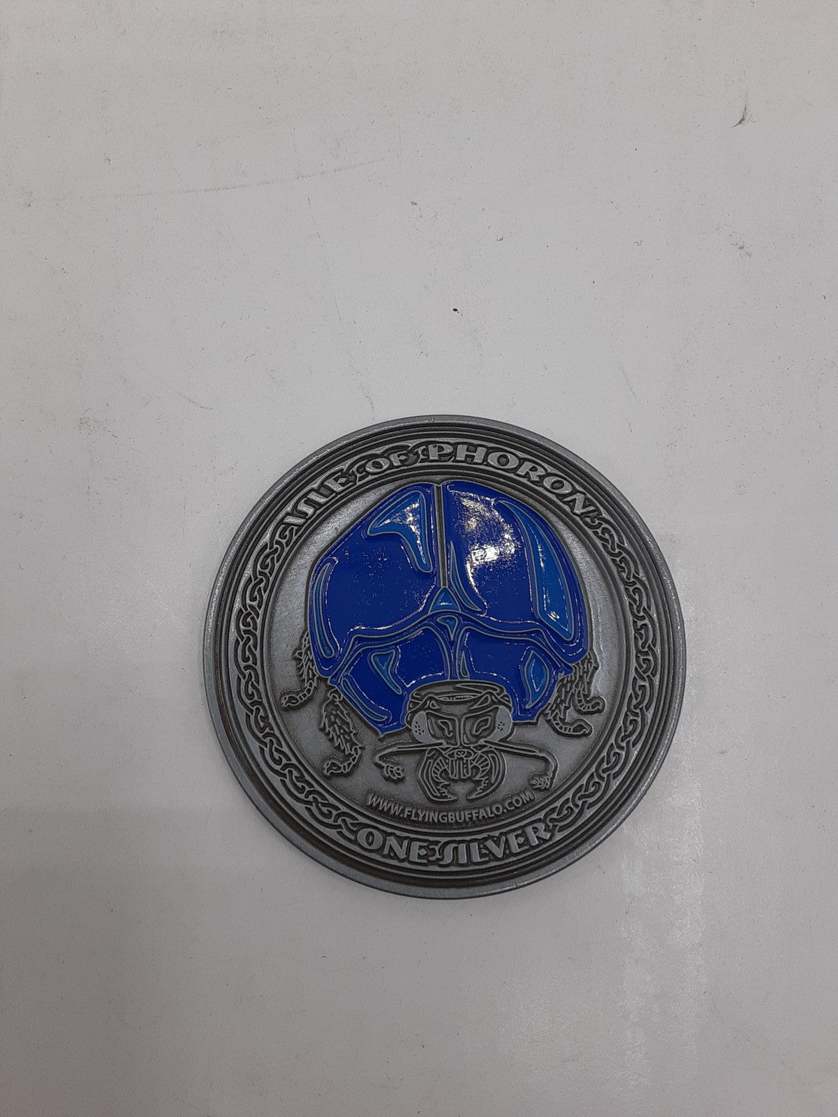 Isle of Phoron: City of Gull - Silver 1 Coin - Flying Buffalo 2013